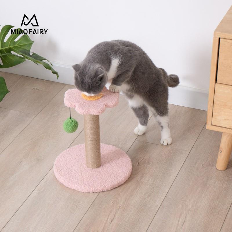 Cat Climbing Tower With Scratching Post Cozy Bed Sisal Scratcher Pad Massage Indoor Cats
