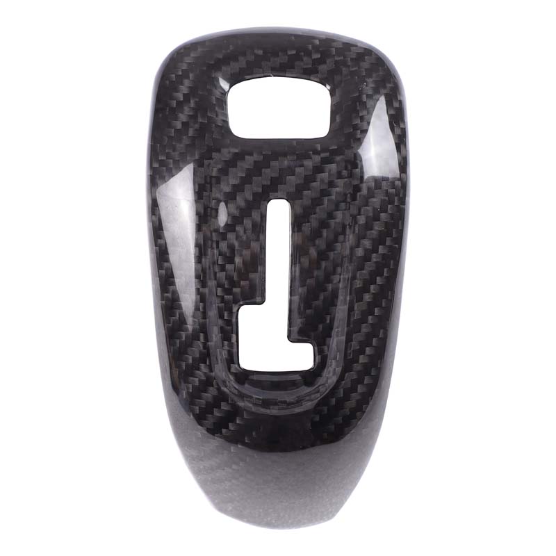 For Cadillac CT5 2020-2026 For Buick GL8 2020-2026 Real Carbon Fiber Car Interior Gear Head Shift Knob Handle Cover Trim Sticker