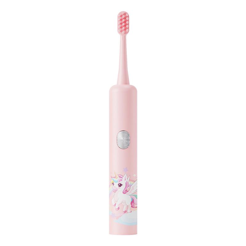 Children's Sonic Electric Toothbrush – Cute Cartoon, Soft Bristles, Smart Timer, Perfect Gift.