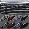 Car Front And Rear Logo For Mondeo Focus Fusion MK2 MK4 F150 F250 Everest Escape Accessories Emblem Grille Hood Trunk Badge