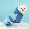 Waterproof Outdoor Suit for Small & Medium Dogs: Autumn/Winter Pet Clothing with Leash Accessories
