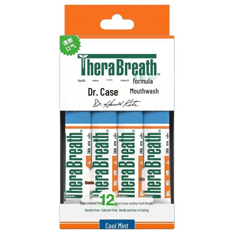 TheraBreath Icy Mint Mouthwash 20-Pack