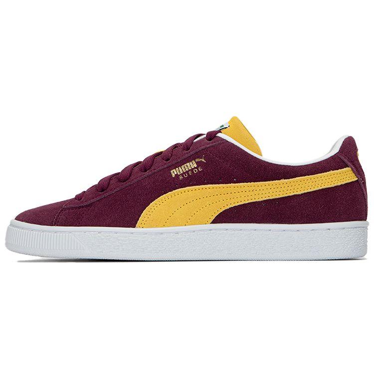 

Кроссовки Puma Suede Classic 21 Grape Wine Dandelion Unisex Red White 374915-38 37.5