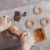 Wooden Cookie Molds Carved Wooden Cookie Biscuit Mold Baking Cookie Mold Wooden Mold Cookie Cutter Embossing Mold Gingerbread Mold DIY Baking Tools