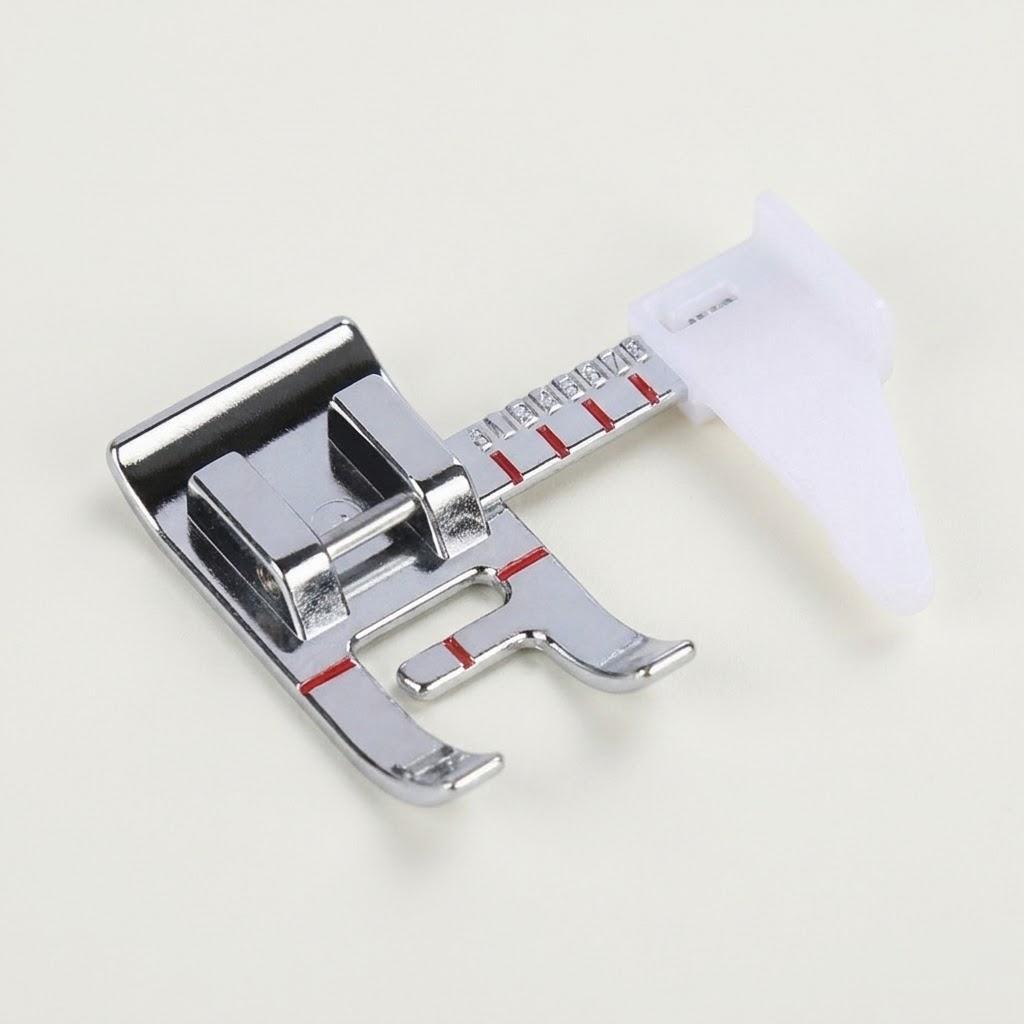 

Adjustable Sewing Machine Ruler Presser Foot Guide Multifunctional Tool for DIY Projects Accessories серебряный