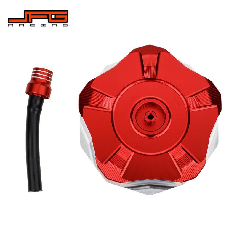 CNC Gas Fuel Tank Cover Cap For XR70R 80 80R 100R 200 CRF250X 250R XR600L XR650L XR650R TRX400EX TRX450R Motorcycles Accessories