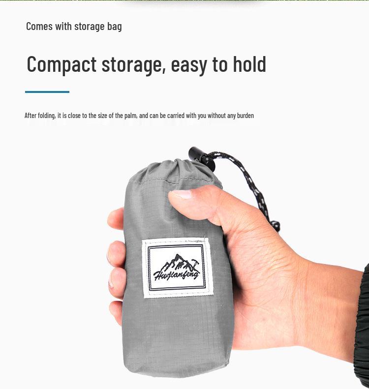 Ultraleichter wasserdichter faltbarer Rucksack für Outdoor-Sport und Reisen