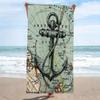 Popular Summer Beach Towel Microfiber Absorbent Beach Towel Seaside Outdoor Vacation Sports Towel