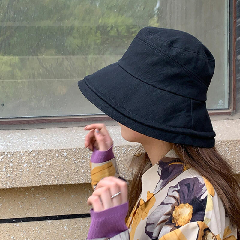 Марина Шляпа-ведро Отпуск Летняя Шляпа-ведро black