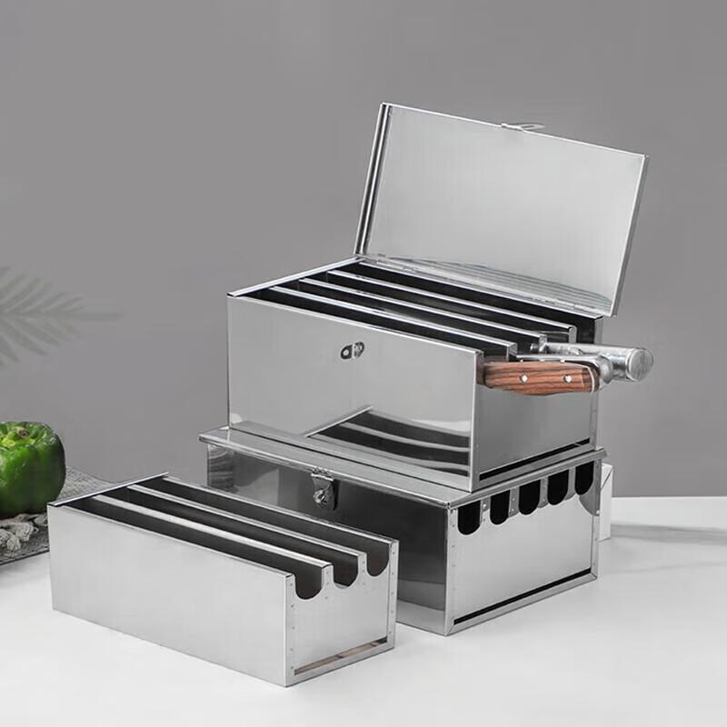 Xiyao Edelstahl Küchenmesser Aufbewahrungsbox