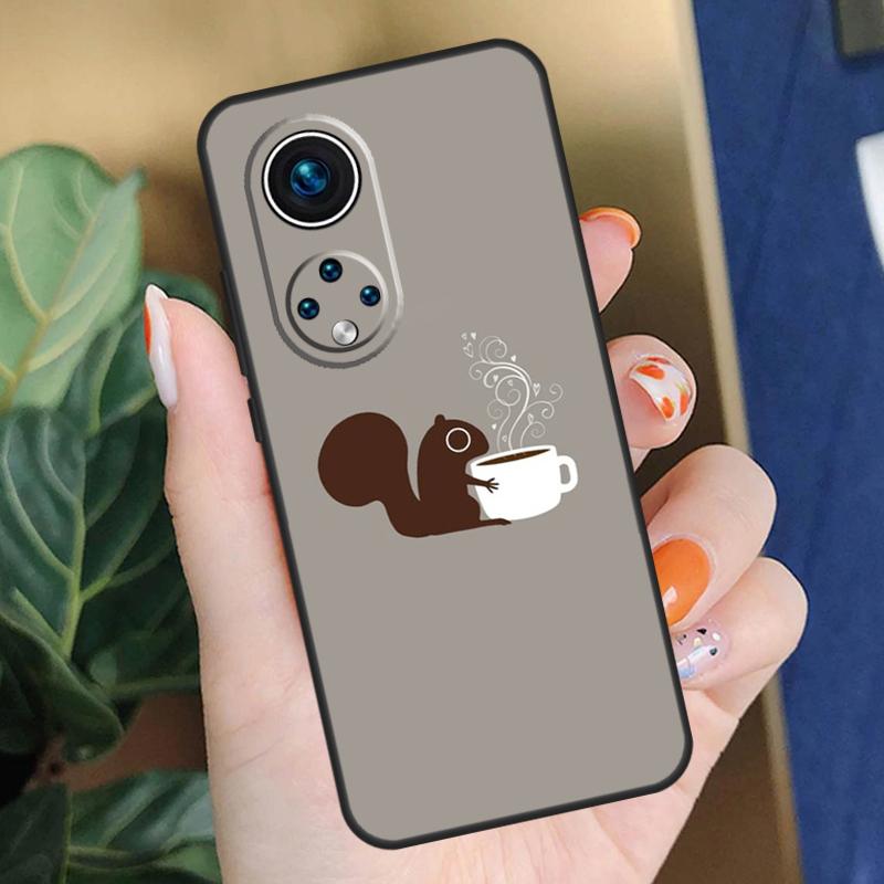 Cartoon Animal Squirrel Case For Honor X8b X9b X9a X8a X8 X9 X9c 50 70 90 Lite Honor 200 Pro Magic 7 5 6 Lite Cover