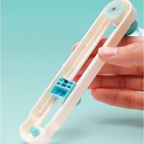 TARATI Circle Cutter, Compass Cutter, Circular Cutter for Paper, 2cm To 20cm Diameter, Circle Cutter with Graduations, Adjustable Size, Easy To Use, C