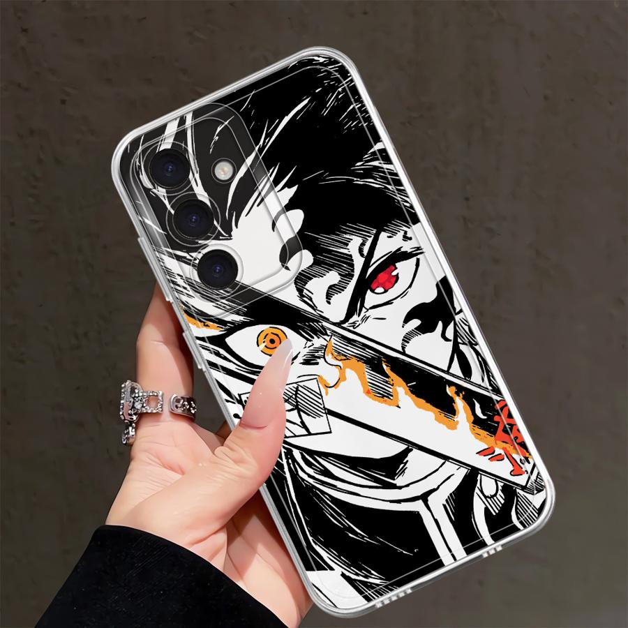 Case for Samsung Galaxy A57 A56 A25 A51 A14 A16 A52 A17 A36 A37 A54 A15 A26 A24 A34 A35 A55 A52 Phone Cover D-emon Anime S-layer