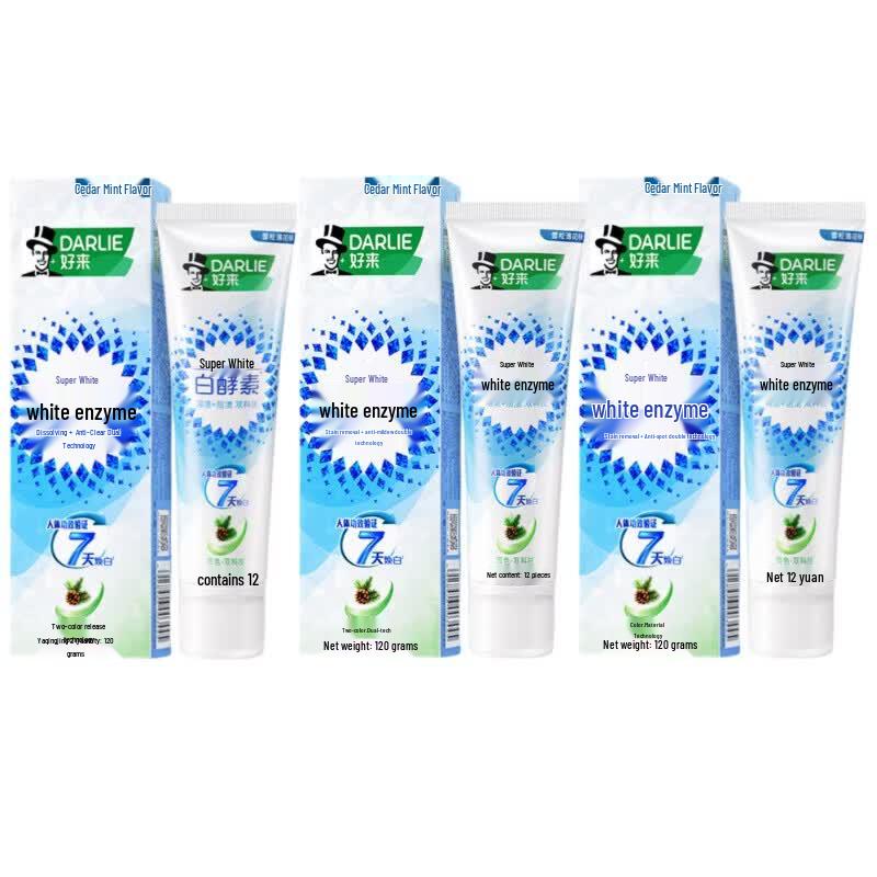 Зубная паста DARLIE White Enzyme Свежая мята, 3 шт.