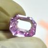Light Pink Sapphire 7.85 Ct Natural CERTIFIED Loose Gemstone Perfect Emerald Cut
