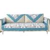 Universal Twill Washed Cotton Curved Edge Sofa Cushion In All Seasons, Machine Washable Non-Slip Fashionable Sofa Cushion Sofa Cover