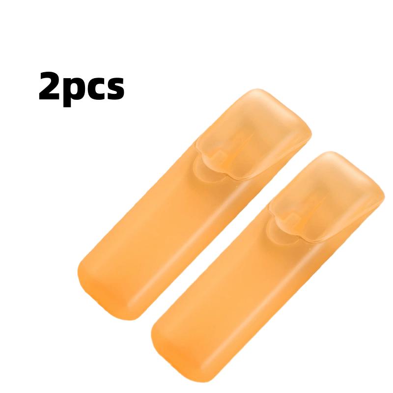 2Pcs Portable Travel Storage Box - Toothpick, Floss and Daily Organizing Storage Box