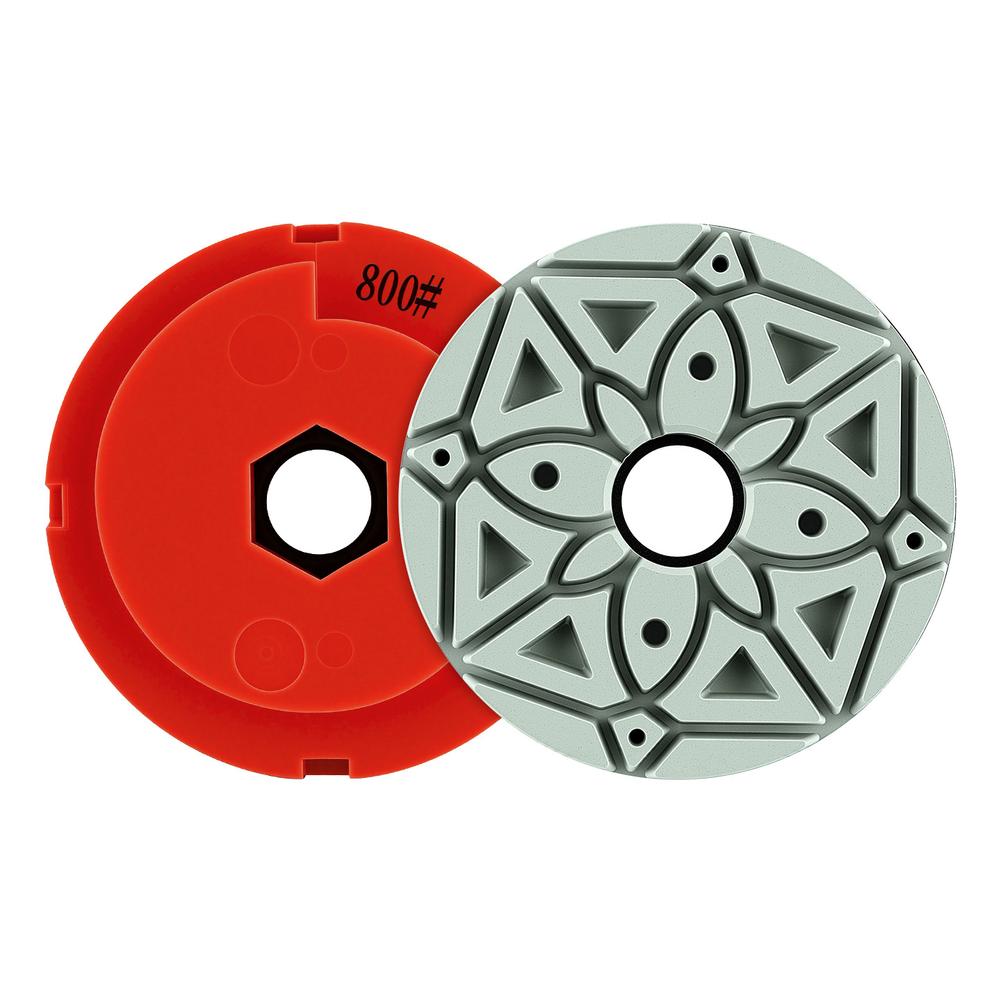 Marble Polishing Resin Grinding Wheel For Countertop Polishing High Gloss Finish Reinforced Construction 10mm Thick Abrasive