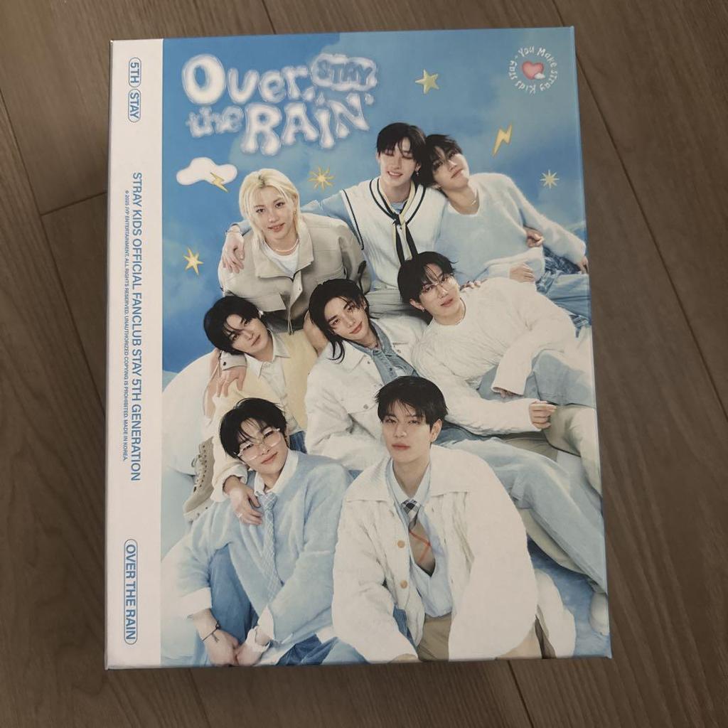 [USED] straykids 5th generation fan club kit FC Stray Kids home country Korea