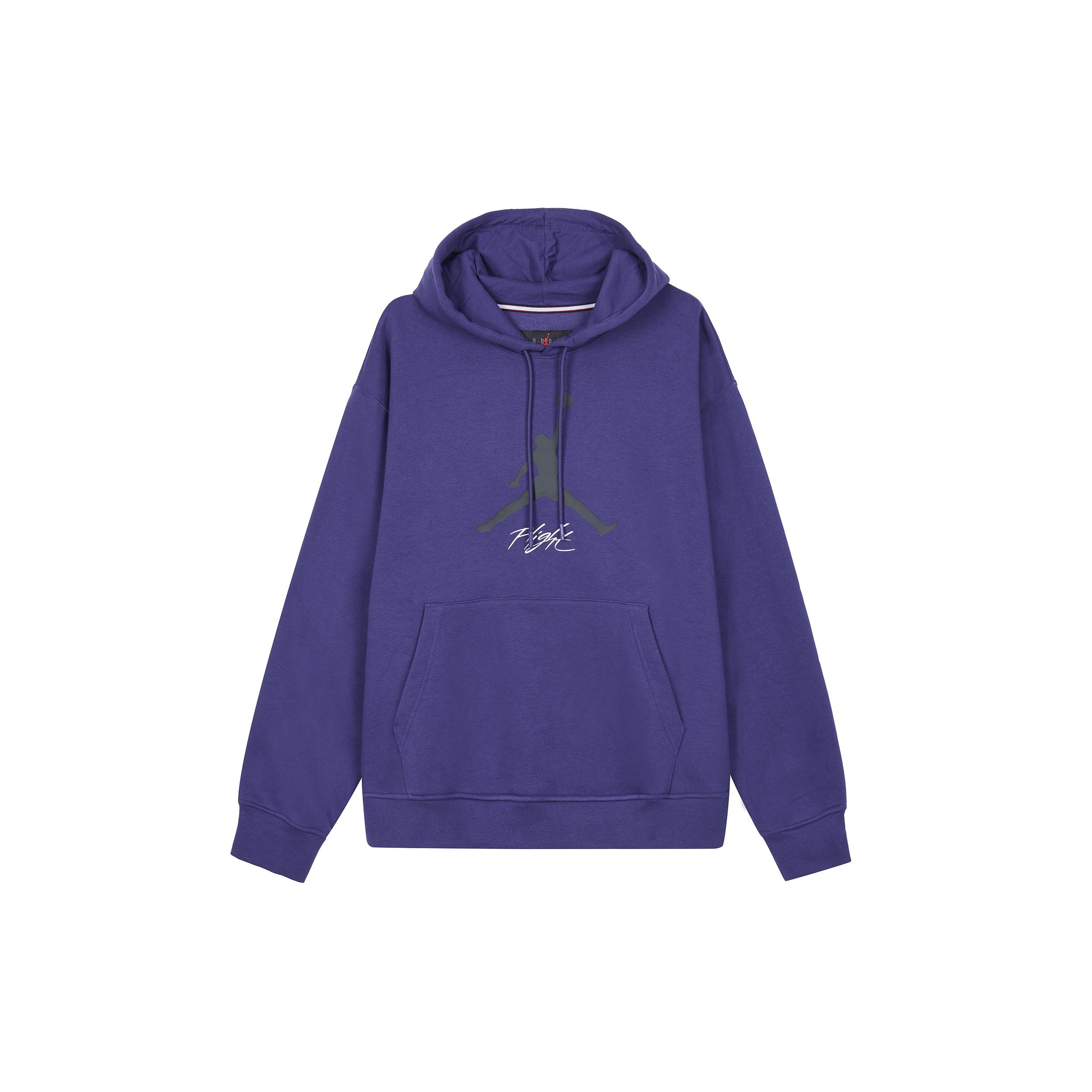 Air Jordan Fleece Hoodie Purple Men s FD7546-502 S