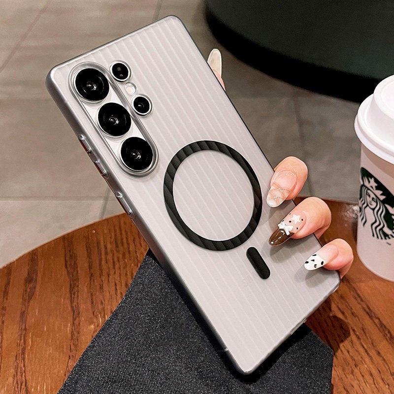 Matte for Hard Case for Samsung Galaxy S26 S2 Ultra S23 S24 Plus Magnetic Frosted Ultra Slim Thin PC Shockproof Cover