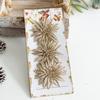 Glitter Artificial Christmas Flower DIY Xmas Decorative Flowers  HolidaySupplies