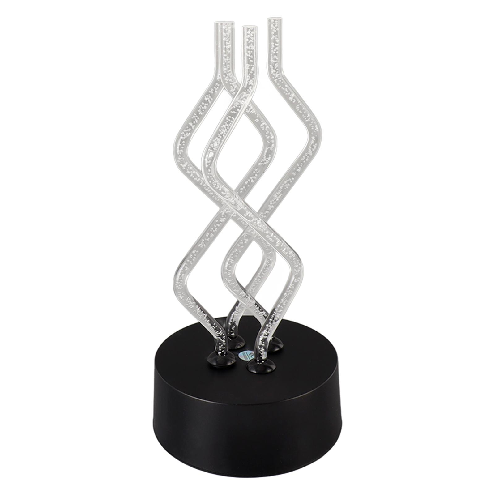 

Bubble Color Changing LED Table Lamp Dancing Rotary Stick Lamp USB Creative Night Light Home Bar Decorative Desk Light