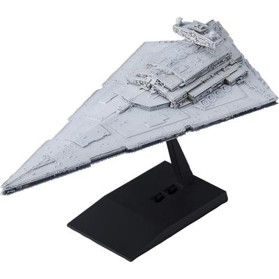 BANDAI SPIRITS Star Wars Vehicle Model 001 Star Destroyer Pre-Painted Plastic Model Kit