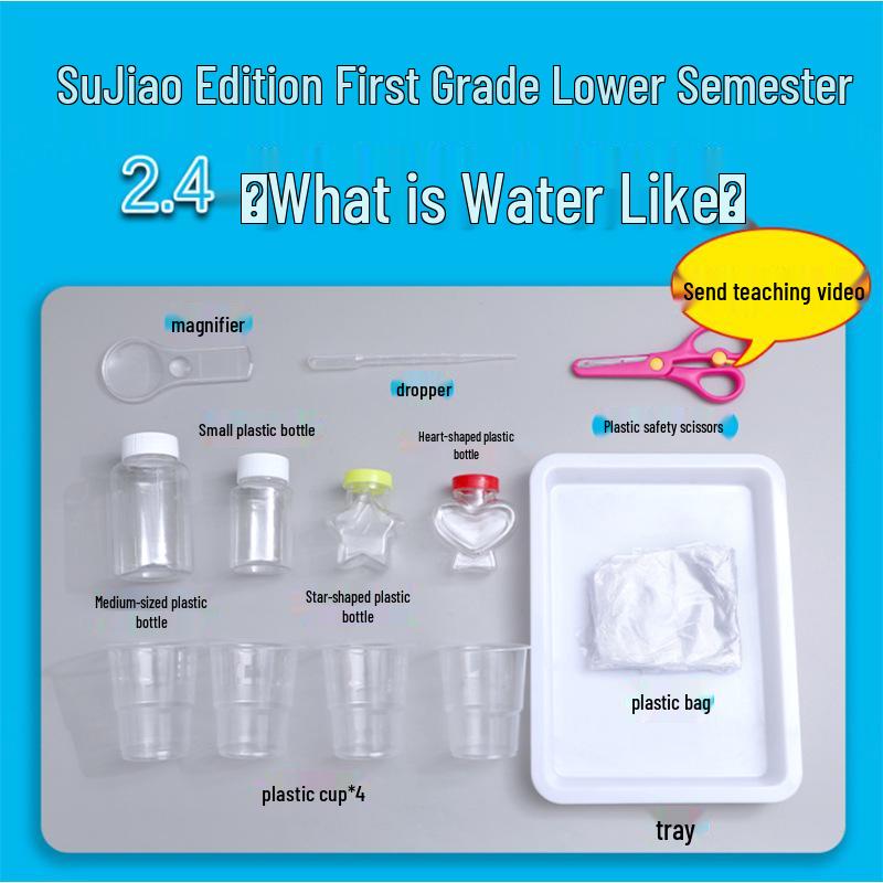 SuJiao First Grade Science Experiment Kit:  What Does Water Look Like?
