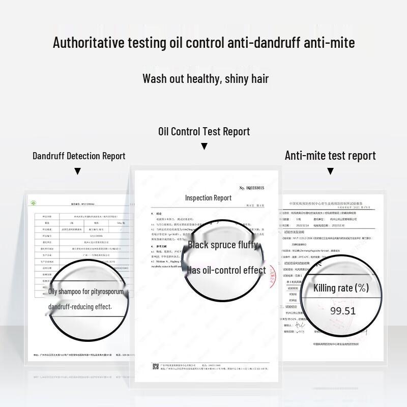 Hefengyu Black Spruce Volumizing Oil Control Shampoo