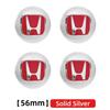4pcs 3D 56mm 60mm 65mm Car Wheel Hub Centre Cap For Honda Badge Emblem Hub Center Cover Car Logo Sticker Car Styling Accessories ahn256