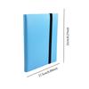 Cards Binder 4 Pockets Cards Binder Holder, Trading Card Games Binder Collector Storage Album for Gaming Cards