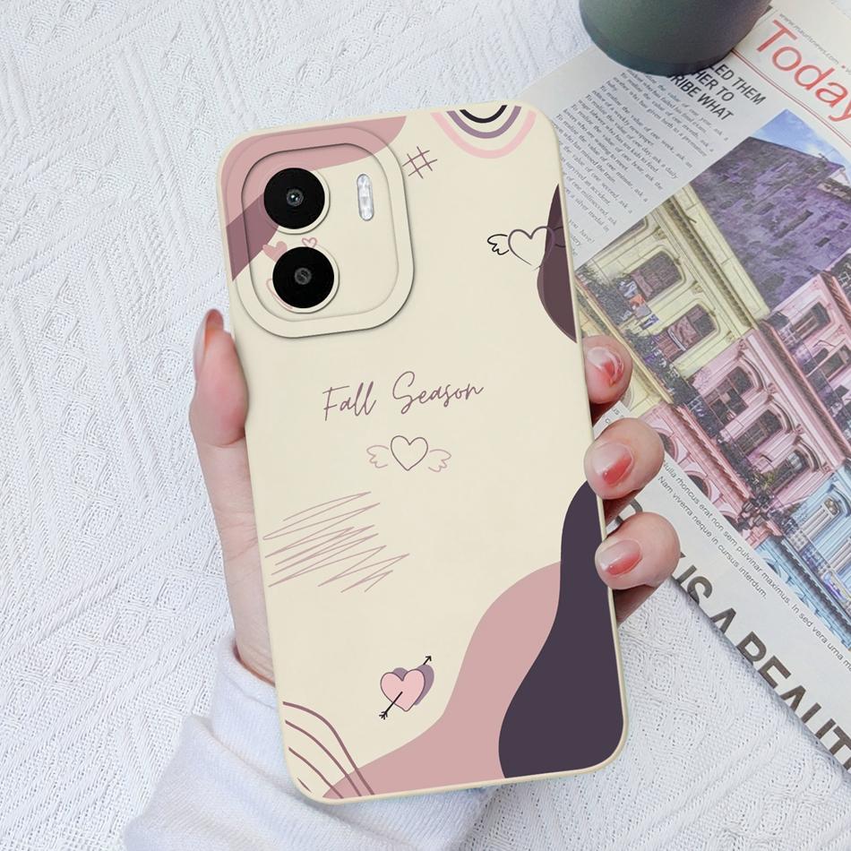 New Cases For Xiaomi Redmi A1 Plus A2 Plus Liquid Silicone Shockproof Phone Cover For Redmi A 1 A1+ Plus A 2 A2Plus Coque Funda