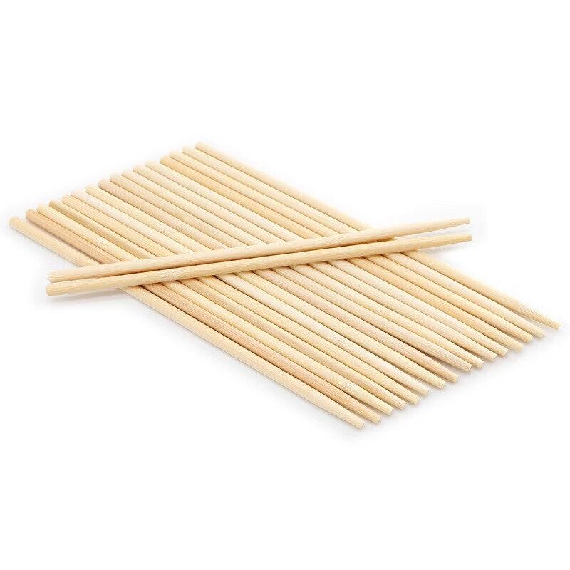 Thickened Bamboo Disposable Round Chopsticks