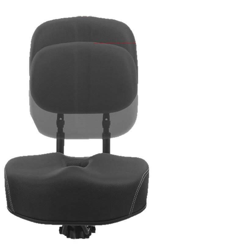 Foldable Electric Bike Seat with Backrest