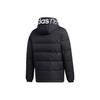 Adidas Neo CB Down Puff Hooded Sports Jacket Men Outerwear Black GJ8815