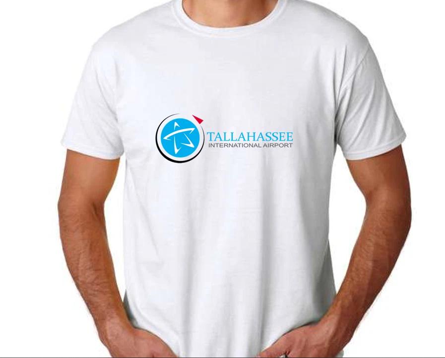 Футболка Международный аэропорт Таллахасси Флорида Авиаперелеты Белая футболка 4XL