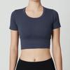 WEZHO Women's Yoga Short Sleeve Sports T-Shirt