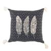 Coussin Eternity 40 x 40 cm anthracite