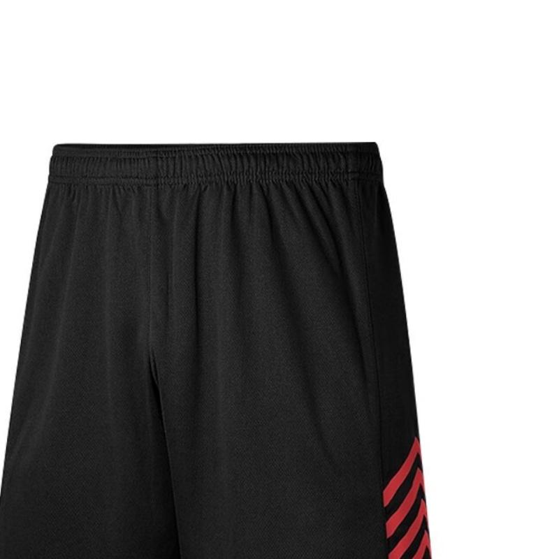 Under Armour Быстросохнущие свободные тренировочные трикотажные шорты с коротким рукавом, повседневный спортивный комплект, комплекты унисекс, черный цвет 21500531-001+21500204-001