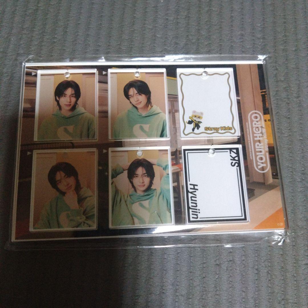 

[USED] Stray Kids Hyunjin Custom Keychain Your Hero