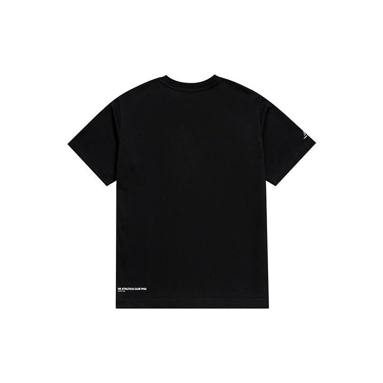 New Balance Logo Print Tee Asia Sizing 'Black' Unisex 5ED12093-BK