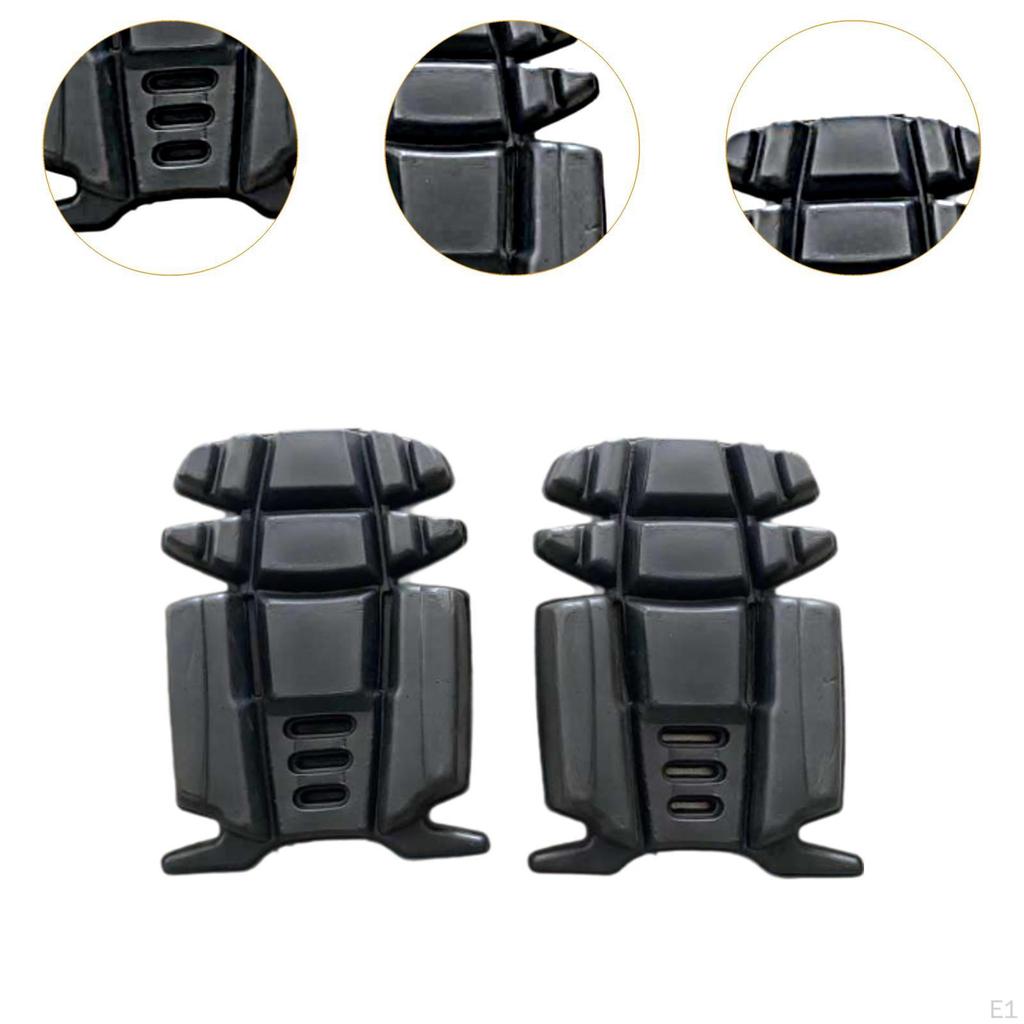 2 kusy EVA pracovní chrániče kolen Typ s vložkou pro kalhoty Lehké vyjímatelné chrániče