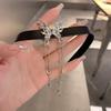 Black Butterfly Necklace New Popular Temperament Collarbone Chain Niche Neck Chain Choker Accessories Women