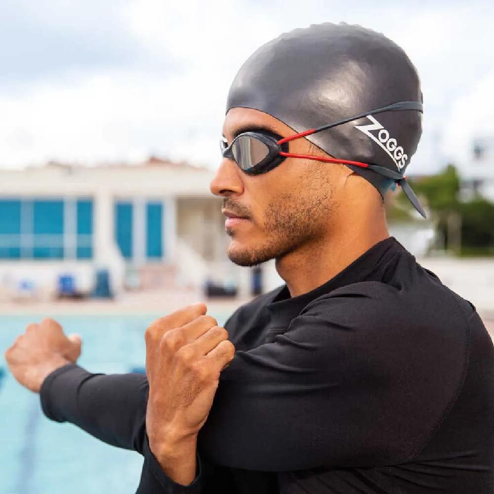 Zoggs Пластиковые очки для плавания с зеркальным покрытием Tiger Titanium