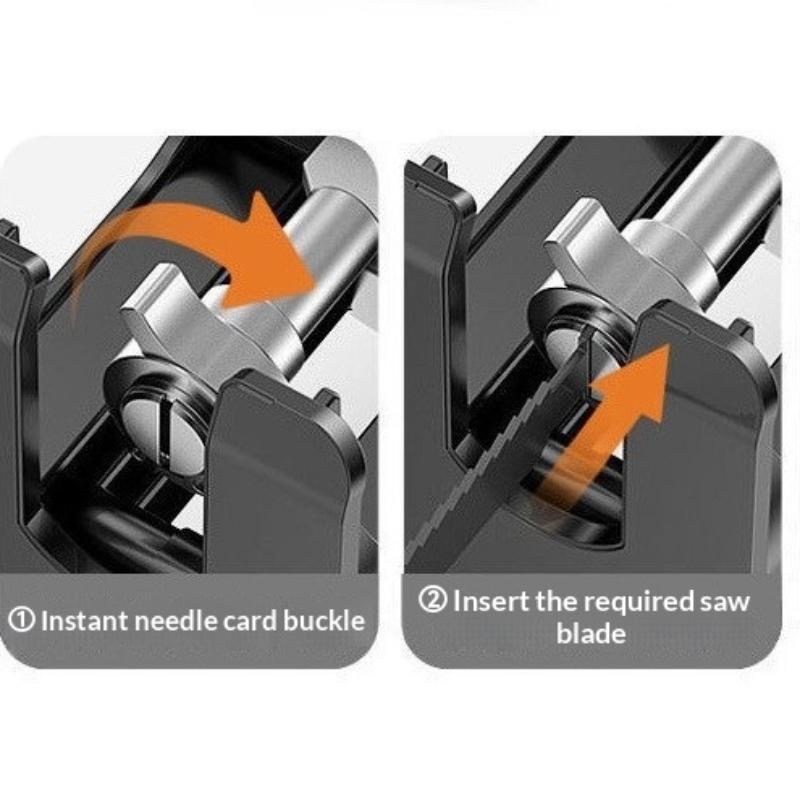 1 Set Power Tool For Wood Pvc Steel Pipe Cutting Reciprocating Saw Adapter Electric Drill Modified Electric Jigsaw Curve Saw