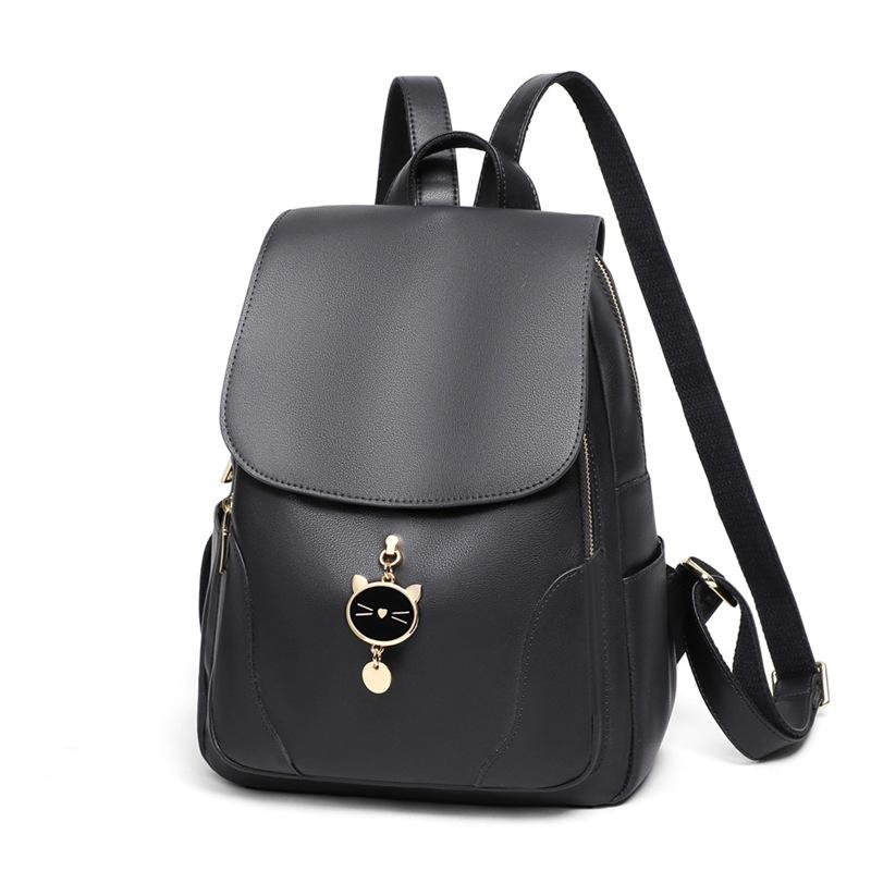 Plecak ze skóry bydlęcej dla kobiet o dużej pojemności, plecak biznesowy, modny, casualowy tornister, do dojazdów do pracy, wszechstronna, praktyczna torba podróżna