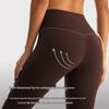 Women's High-Elasticity Yoga Leggings - Peach Lift & Nude Feel
