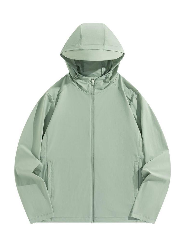 Ice Silk UPF50+ Sun Protection Cardigan - Men's & Women's Thin, Anti-UV Nylon Cover-up