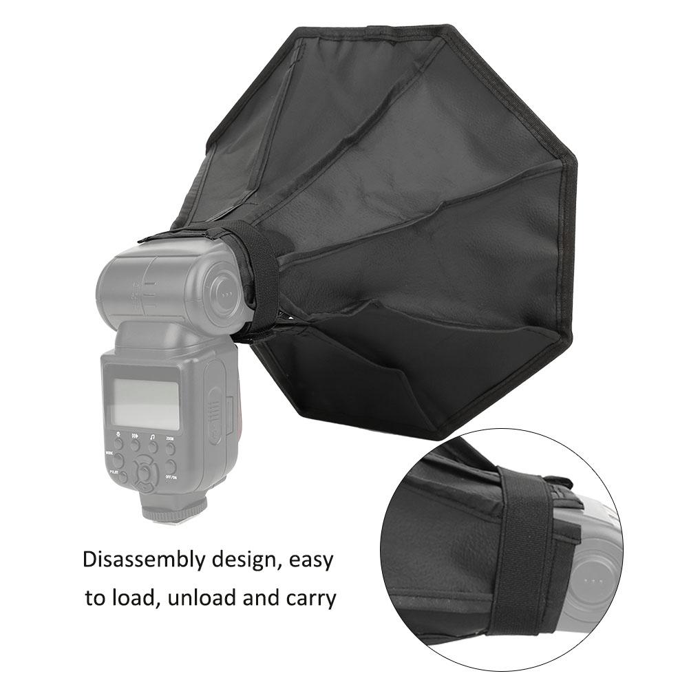 30cm Octagonal Close Up Soft Light Box Mini Universal Softbox Compact Light Panel Softbox Foldable Diffuser Soft Filter
